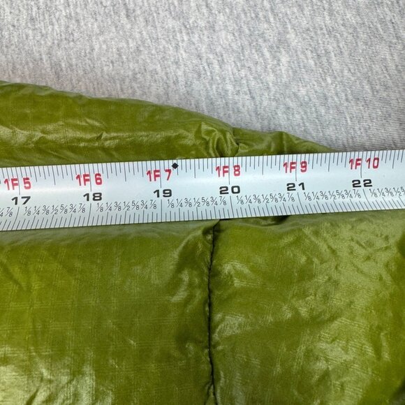 Columbia Titanium 700 Down Reversible Puffer Green Brown Jacket Men's Size L - Picture 8 of 16